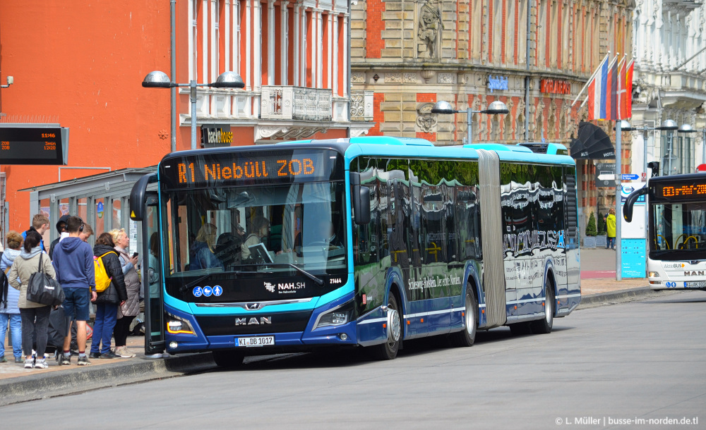 Шлезвиг-Гольштейн, MAN 18C Lion's City 18 NG360 EfficientHybrid № 21464 Шлезвиг-Гольштейн, MAN 18C Lion's City 18 NG360 EfficientHybrid № 21464