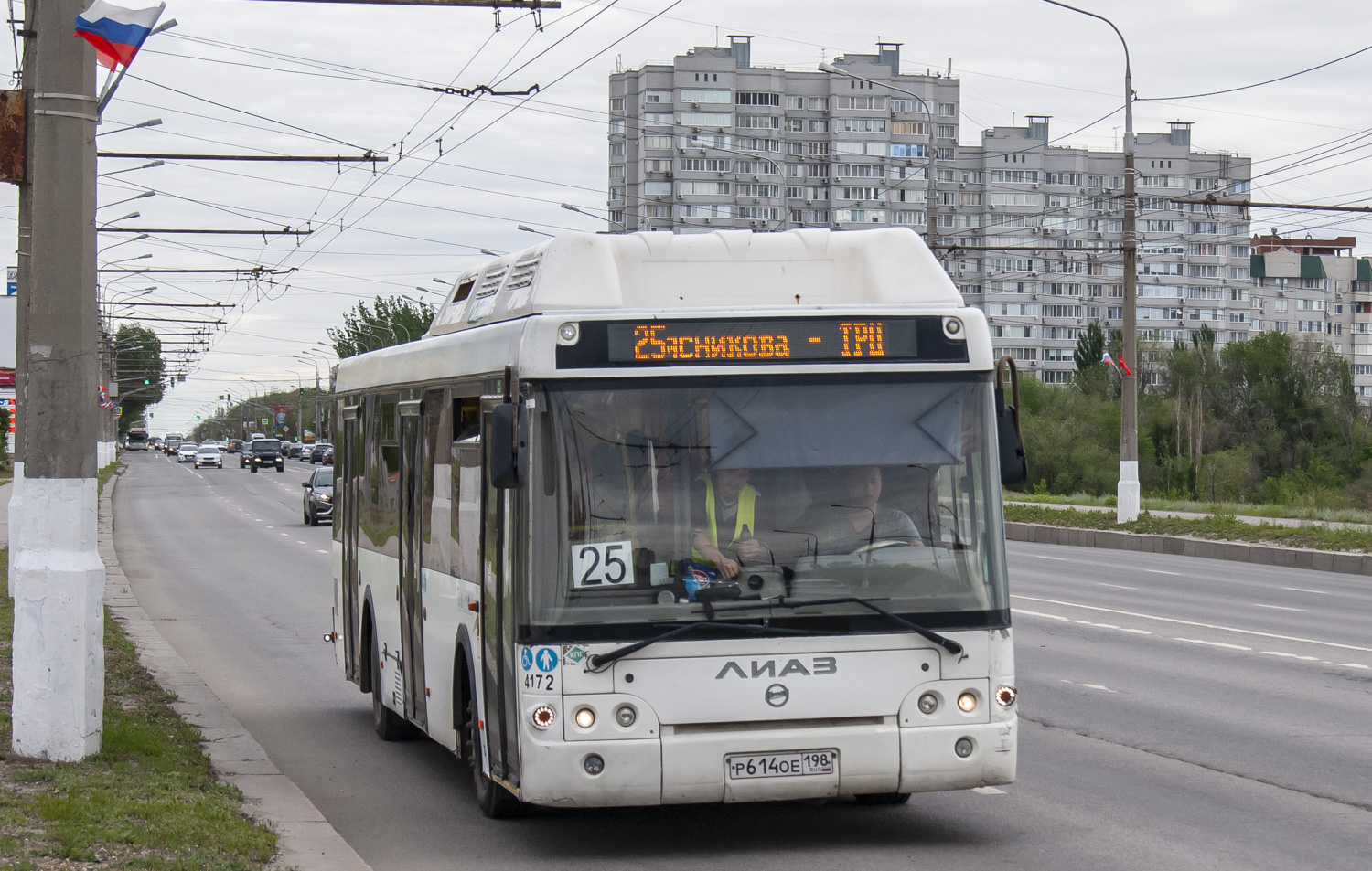 Волгоградская область, ЛиАЗ-5292.67 (CNG) № 4172