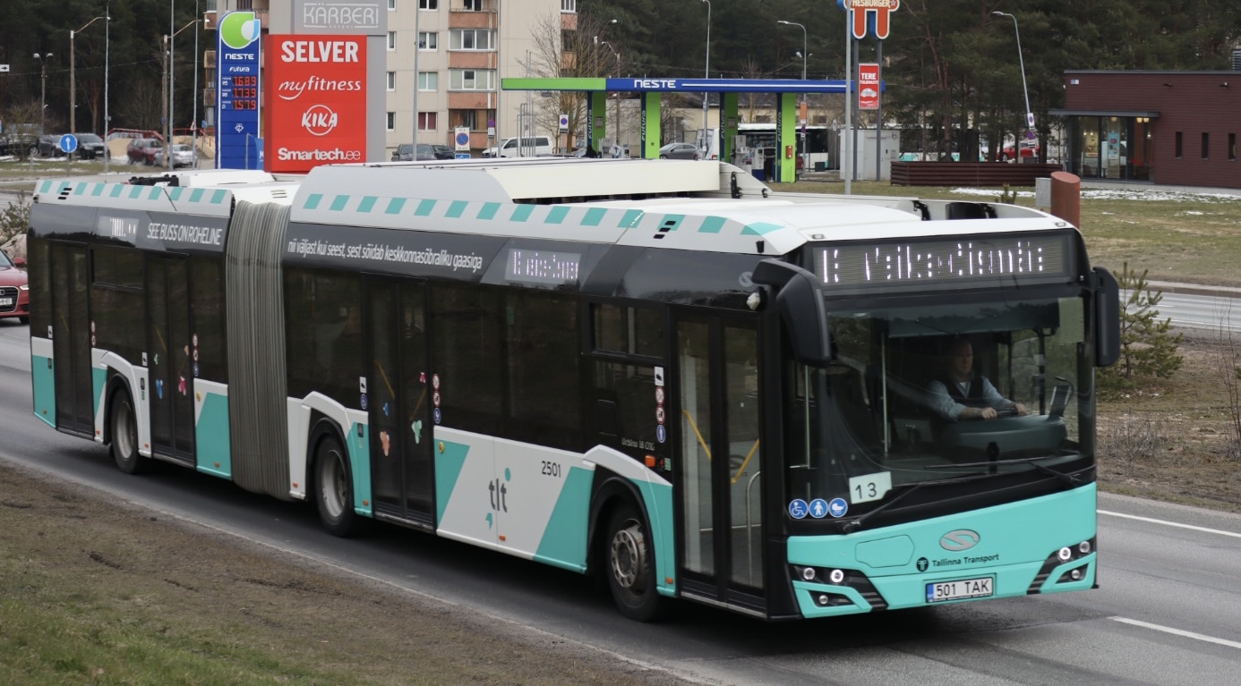 Эстония, Solaris Urbino IV 18 CNG № 2501