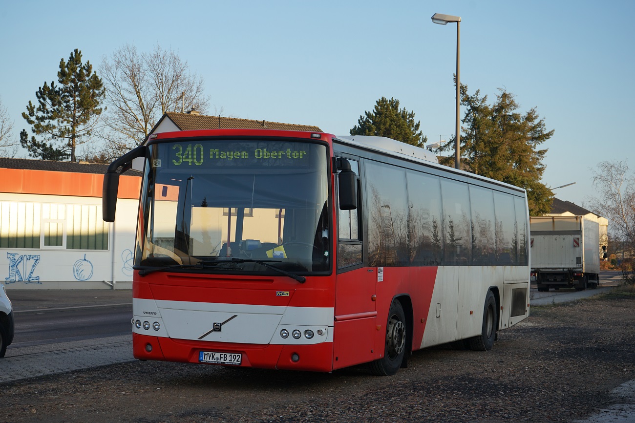 Рейнланд-Пфальц, Volvo 8700LE № MYK-FB 192