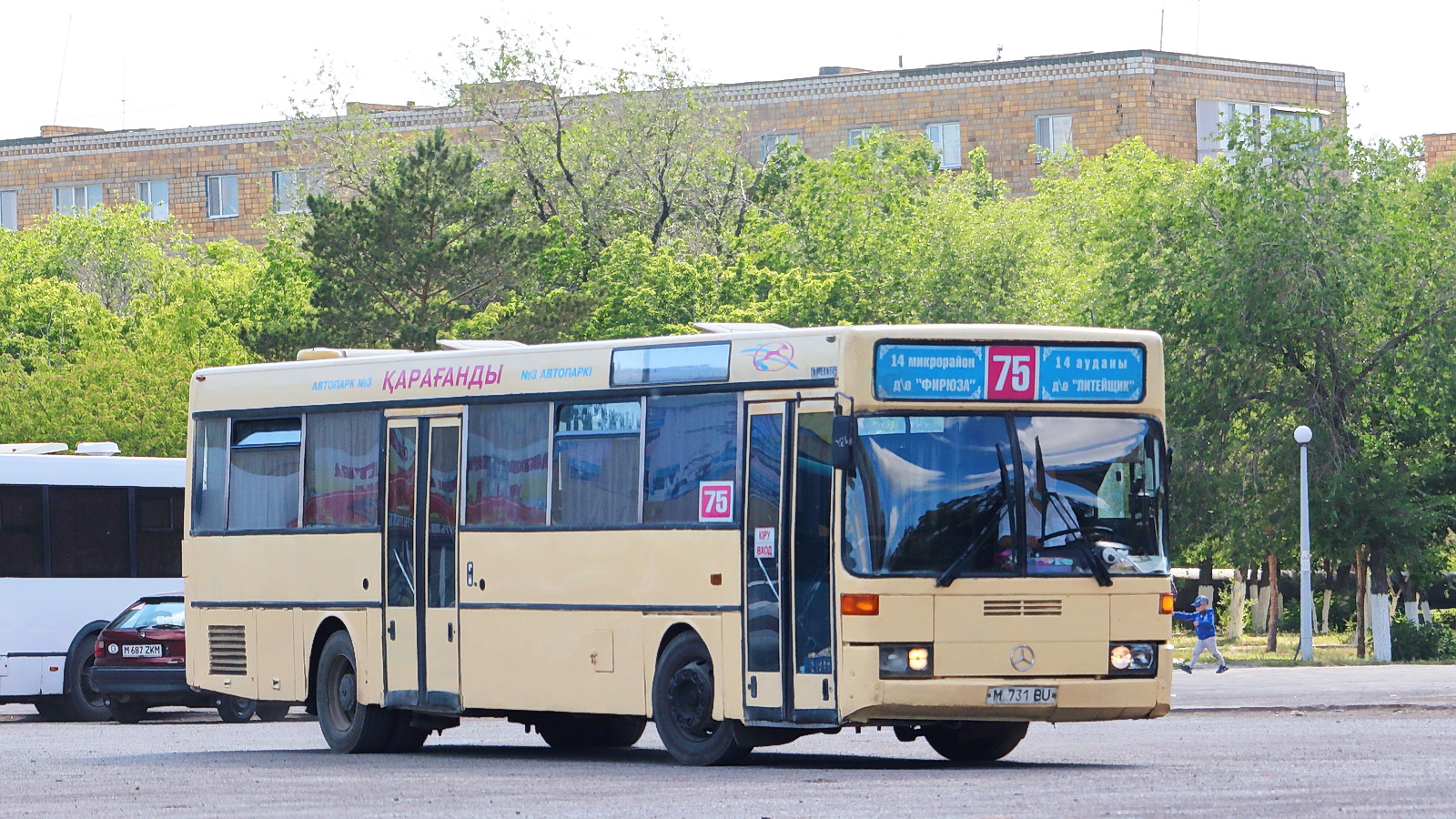 Карагандинская область, Mercedes-Benz O405 № M 731 BU