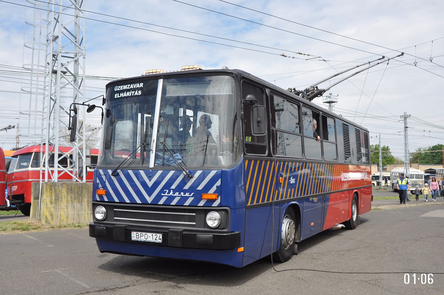 Magyarország, Ikarus 260.46 sz.: BPO-124; Magyarország — Open days