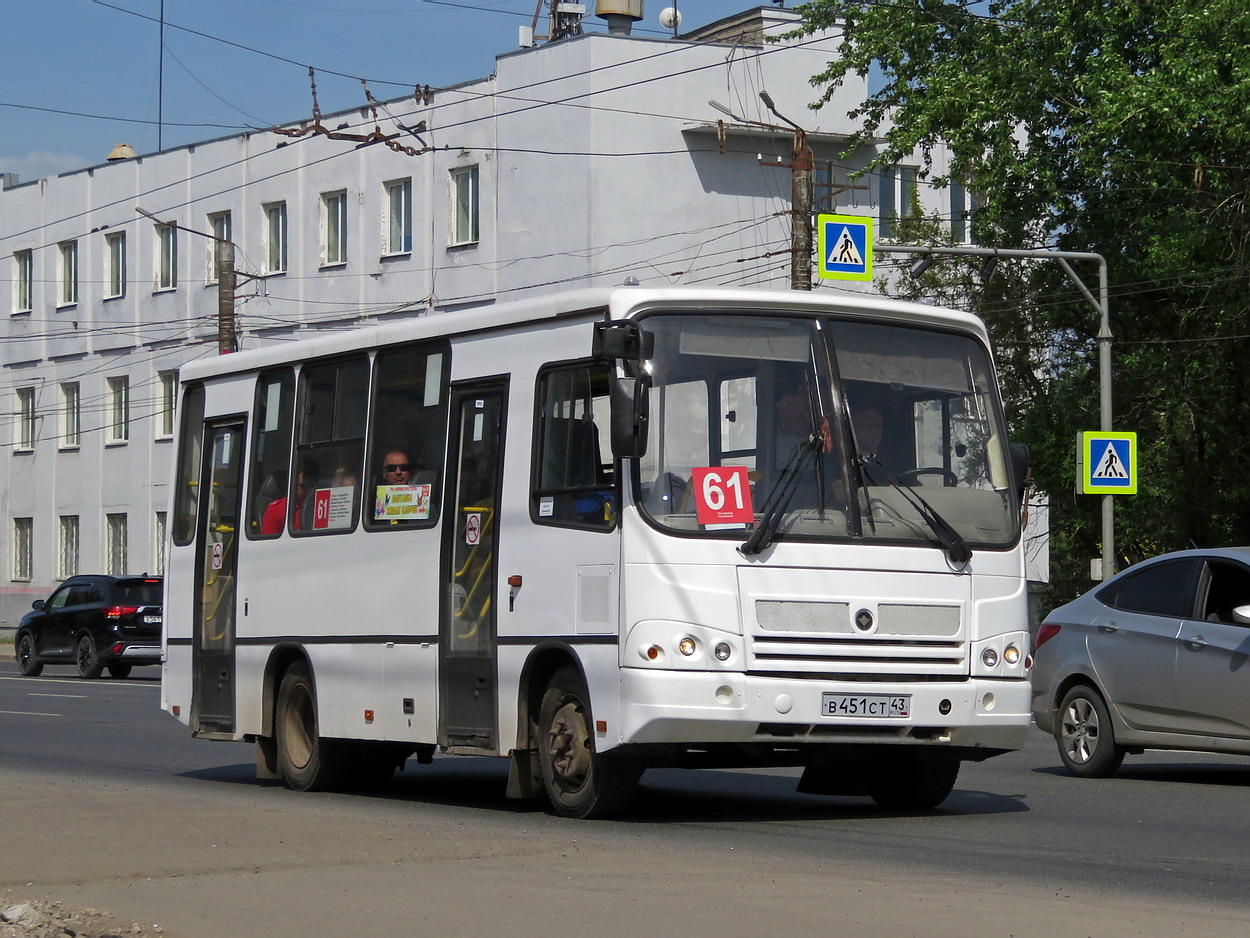 Кировская область, ПАЗ-320402-05 № В 451 СТ 43