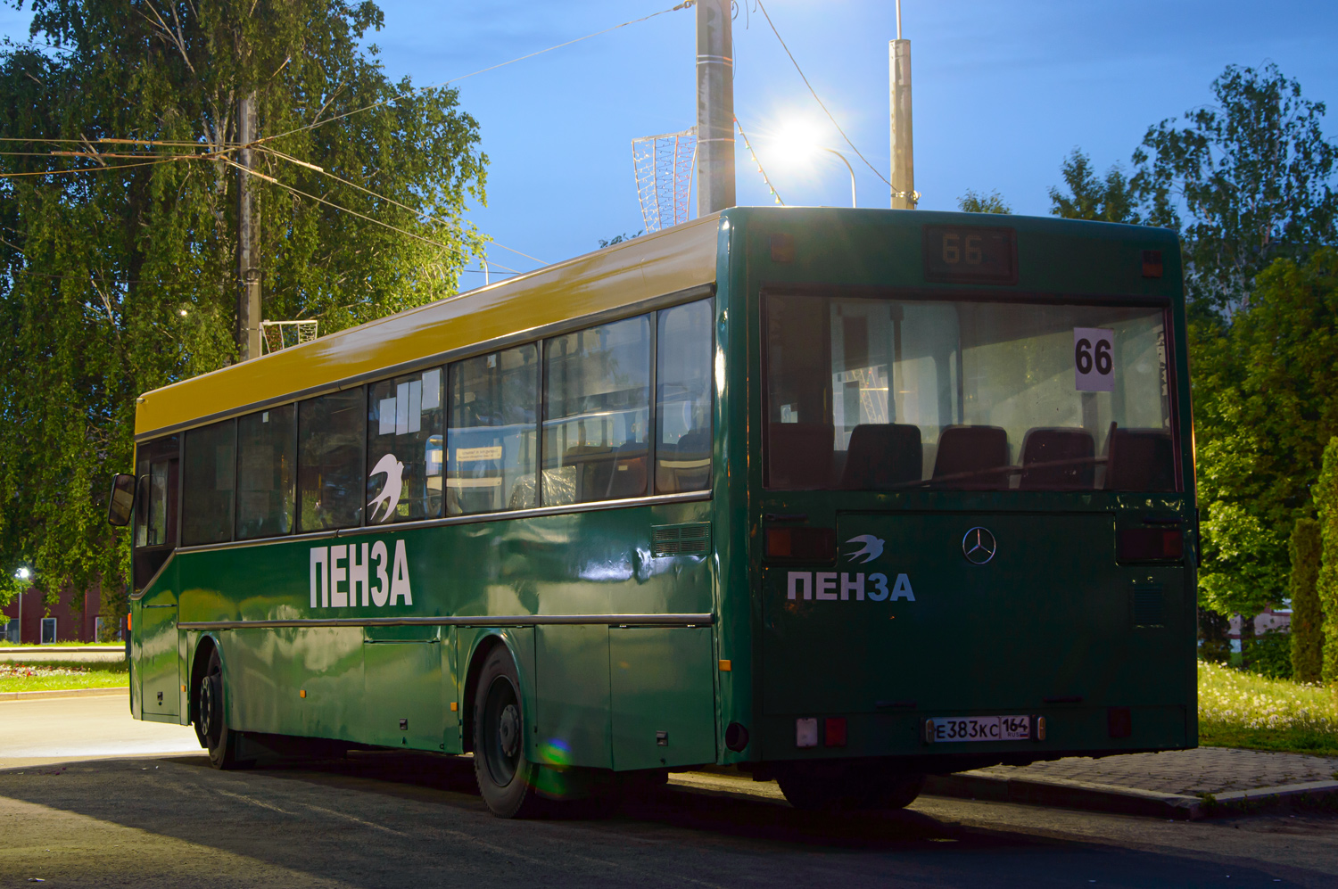 Пензенская область, Mercedes-Benz O405 № Е 383 КС 164