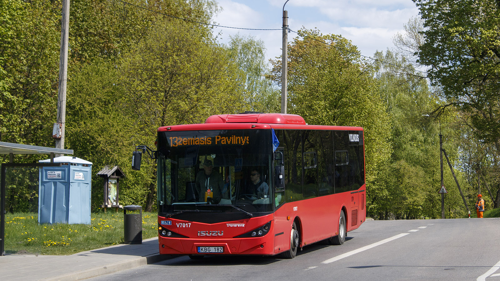 Литва, Anadolu Isuzu Citibus (Yeni) № V7017