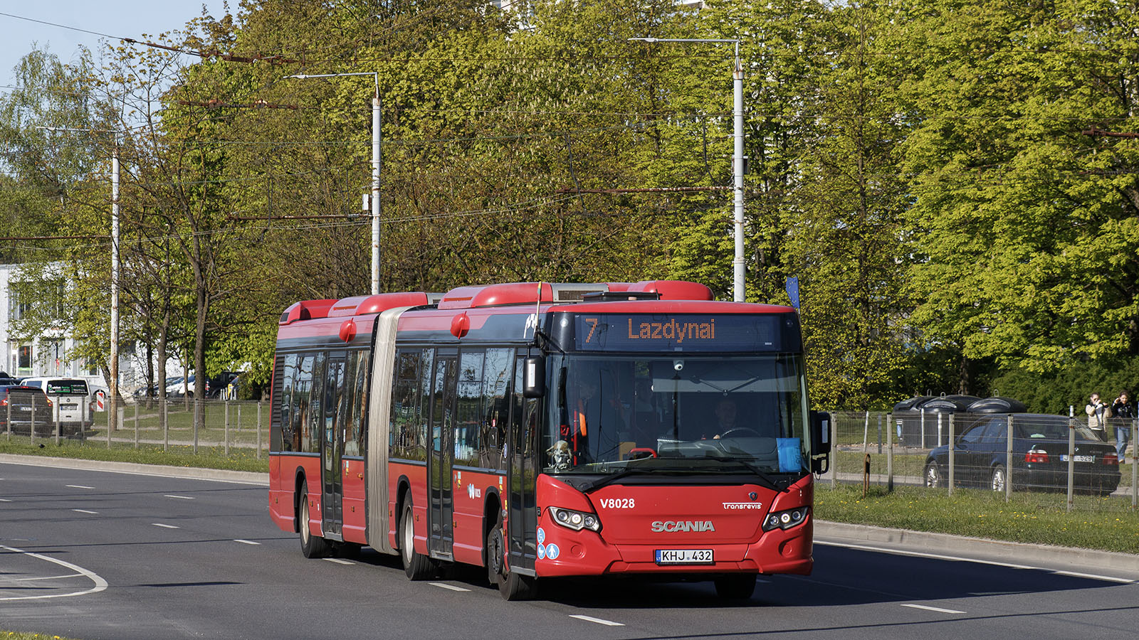 Литва, Scania Citywide LFA № V8028