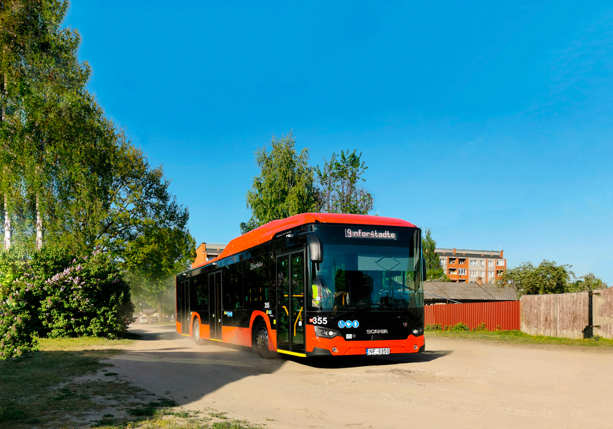 Латвия, Scania Citywide LF II 12.1 № 355