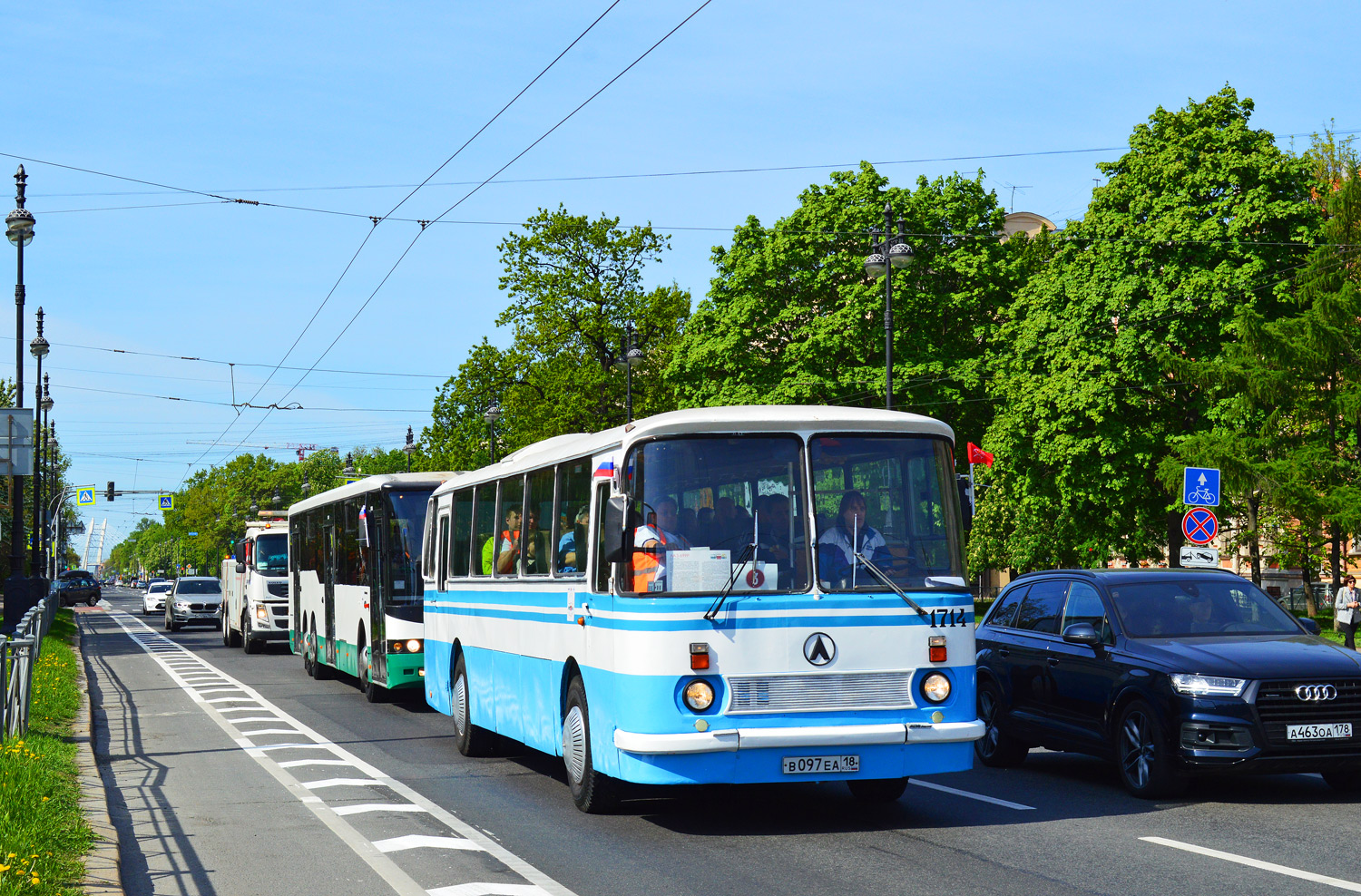 Санкт-Петербург, ЛАЗ-699Р № 1714; Санкт-Петербург — IV Международный транспортный фестиваль "SPbTransportFest-2023"