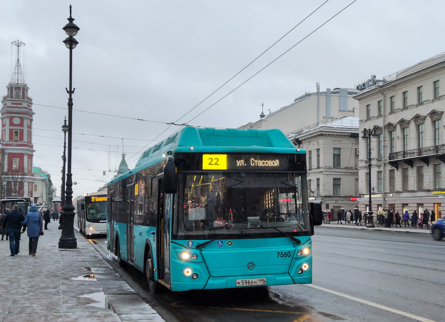 Санкт-Петербург, ЛиАЗ-5292.67 (CNG) № 7560