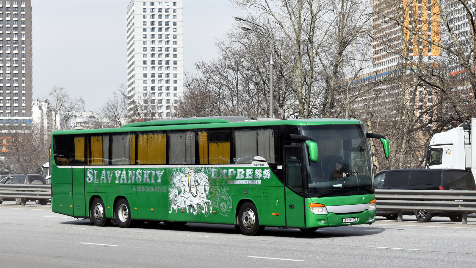 Москва, Setra S419GT-HD № Т 871 АУ 750