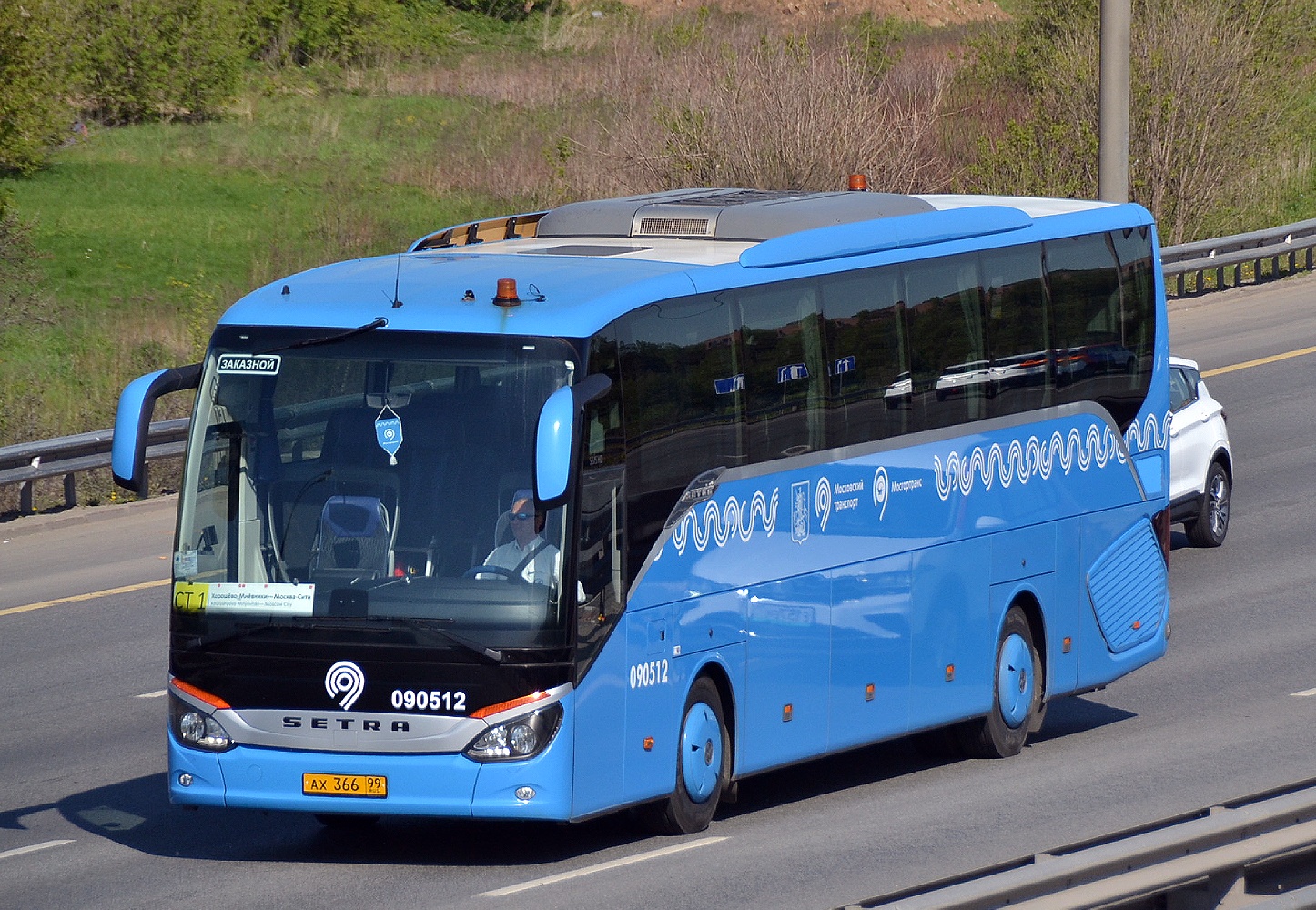 Moskva, Setra S515HD č. 090512