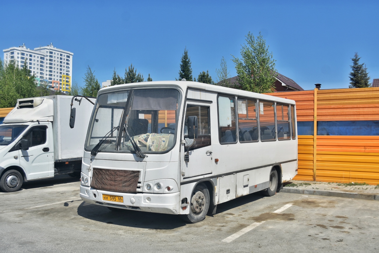 Свердловская область, ПАЗ-320302-08 № КК 595 66