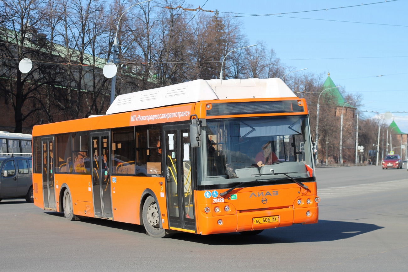 Нижегородская область, ЛиАЗ-5292.67 (CNG) № 20426