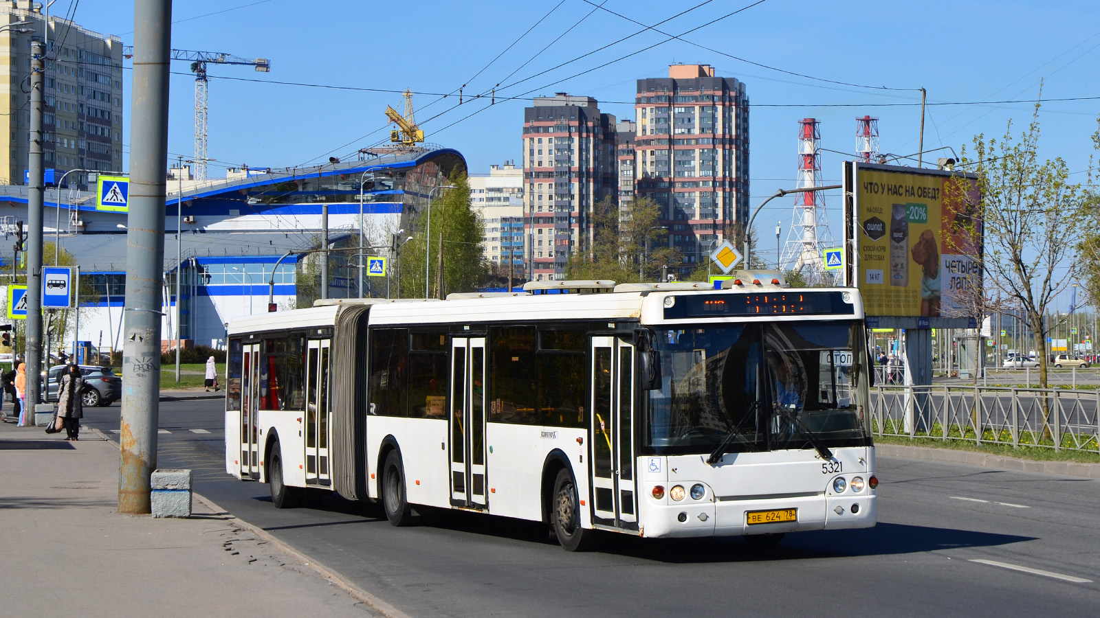 Санкт-Петербург, ЛиАЗ-6213.20 № 5321