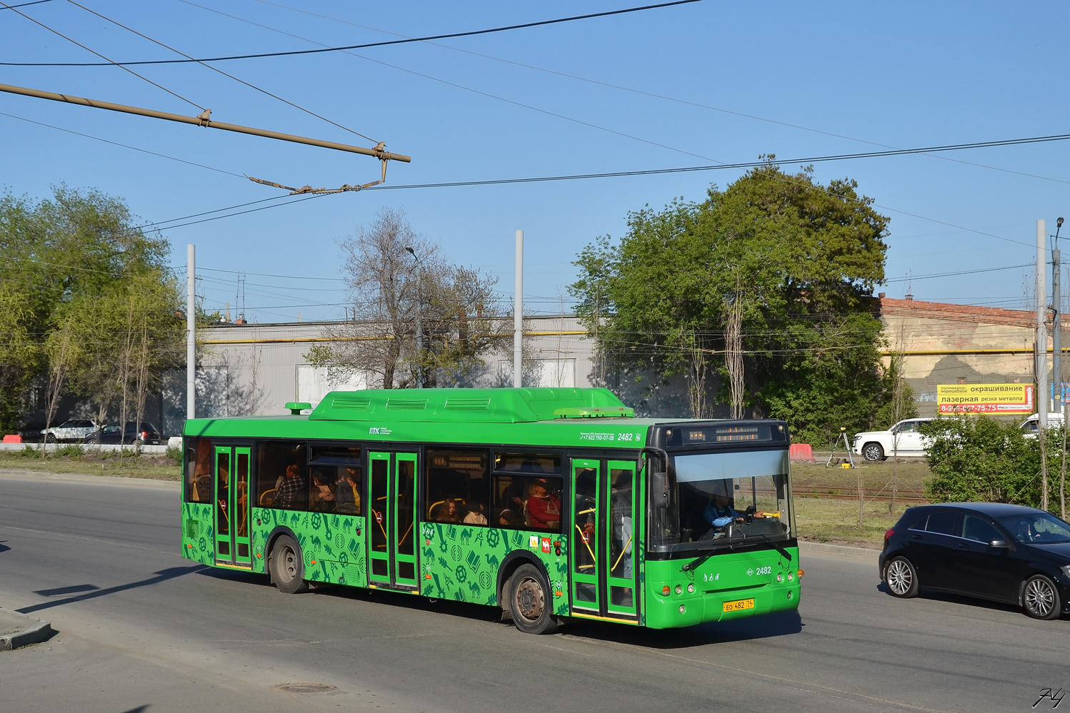 Челябинская область, ЛиАЗ-5292.71 № 2482