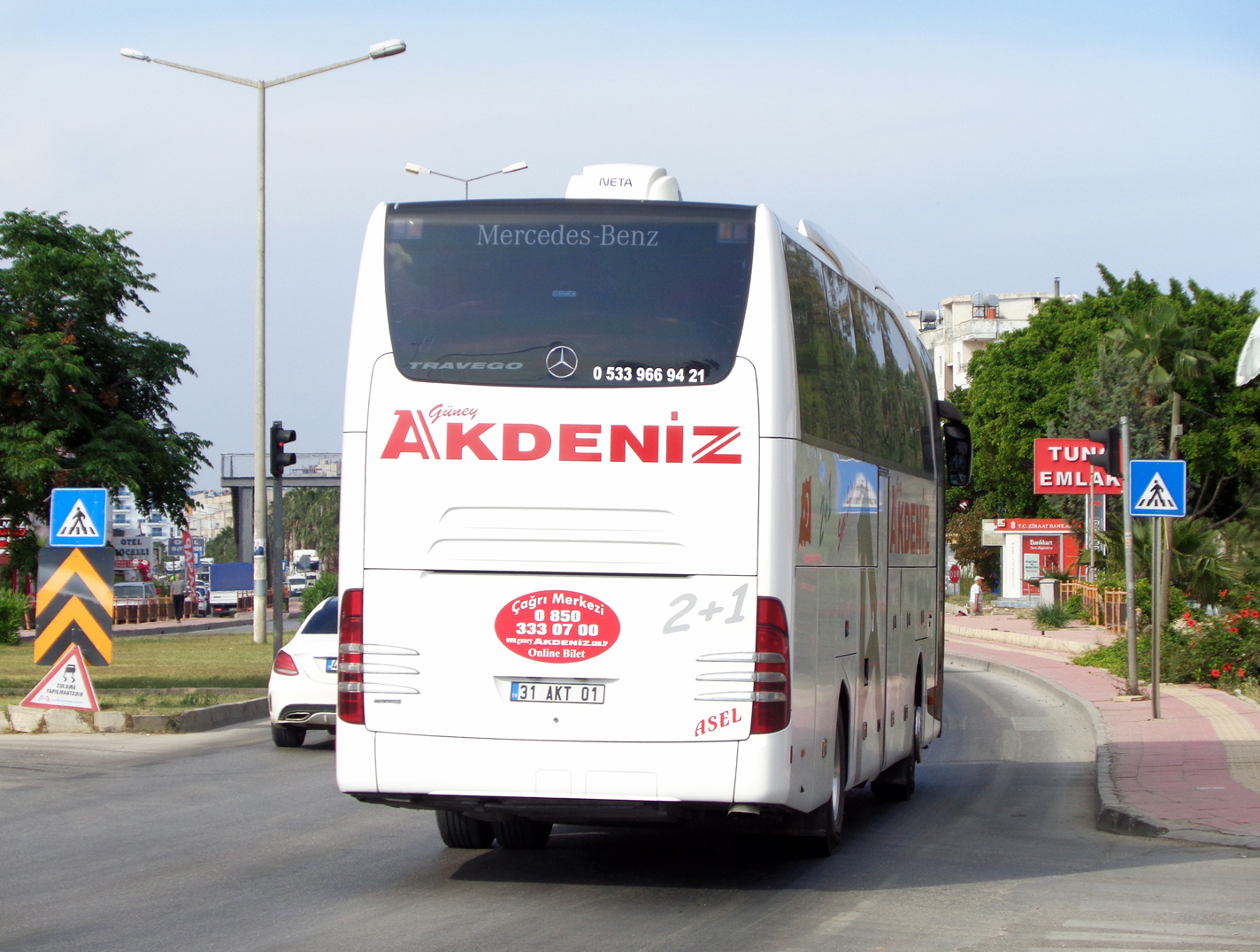 Турция, Mercedes-Benz Travego II SHD 15SHD № 31 AKT 01