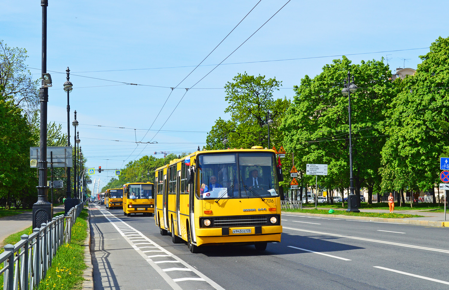 Санкт-Петербург, Ikarus 280.33O № 7016; Санкт-Петербург — IV Международный транспортный фестиваль "SPbTransportFest-2023"