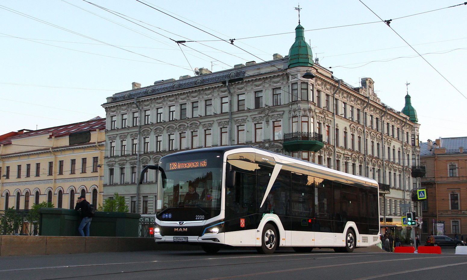 Санкт-Петербург, MAN 12C Lion's City 12 E NL367 № 2200; Санкт-Петербург — IV Международный транспортный фестиваль "SPbTransportFest-2023"