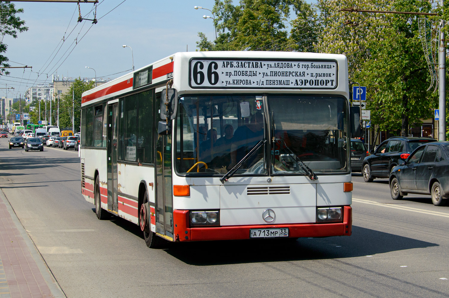 Пензенская область, Mercedes-Benz O405N2 № А 713 МР 33