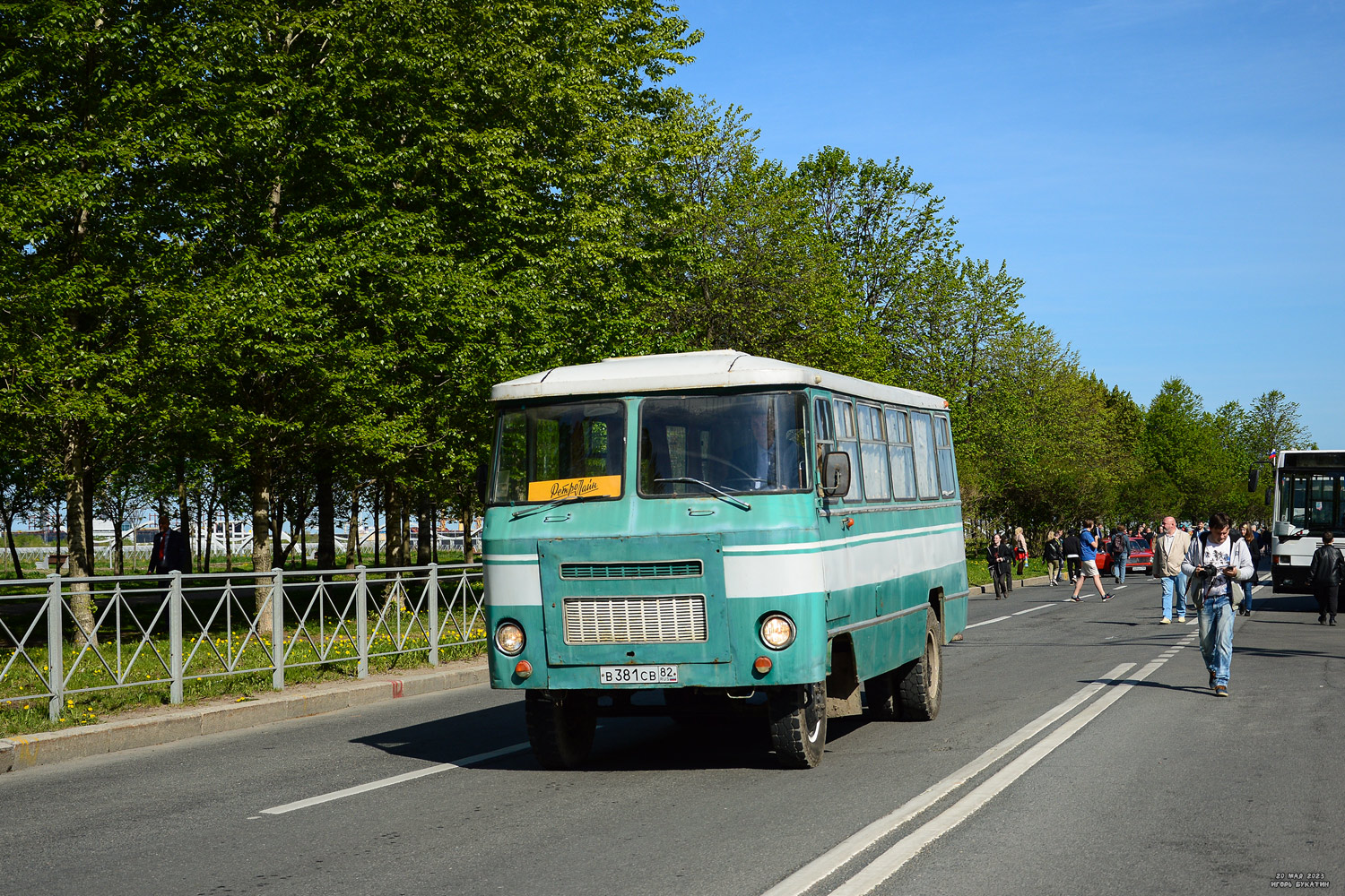 Sanktpēterburga, Kuban-G1х1-02 № В 381 СВ 82; Sanktpēterburga — IV International Transport Festival "SPbTransportFest-2023"