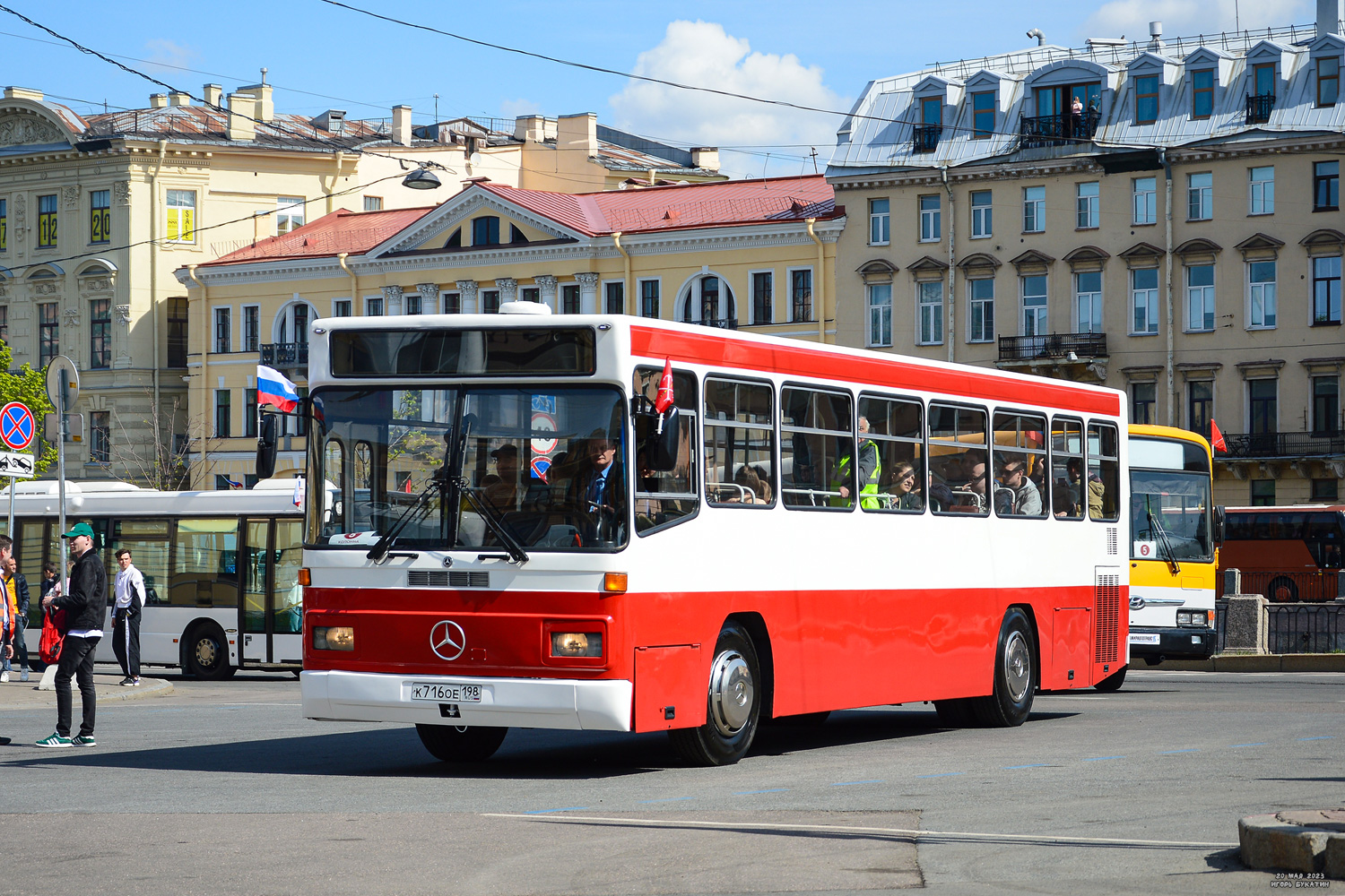 Санкт-Петербург, Mercedes-Benz O325 № 7031; Санкт-Петербург — IV Международный транспортный фестиваль "SPbTransportFest-2023"