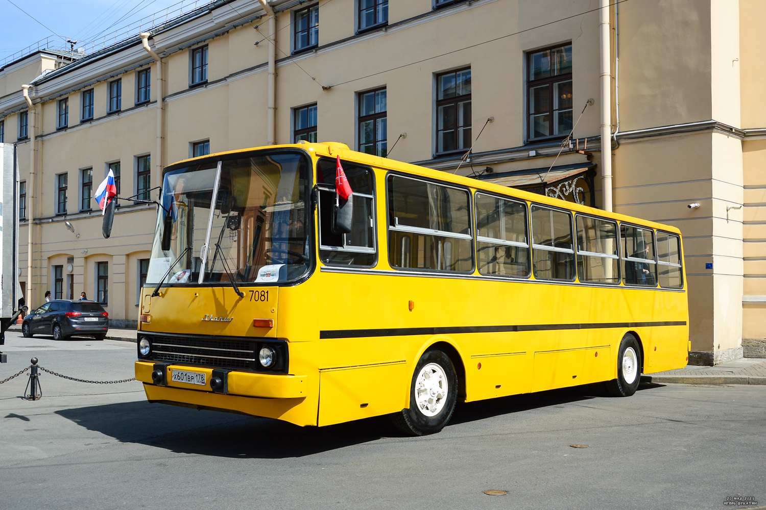 Санкт-Петербург, Ikarus 260.37 № 7081; Санкт-Петербург — IV Международный транспортный фестиваль "SPbTransportFest-2023"