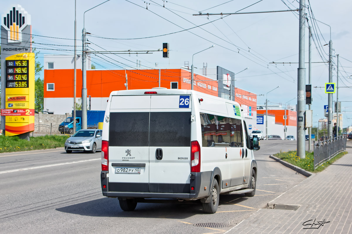 Калужская область, Нижегородец-2227SK (Peugeot Boxer) № О 982 РУ 40