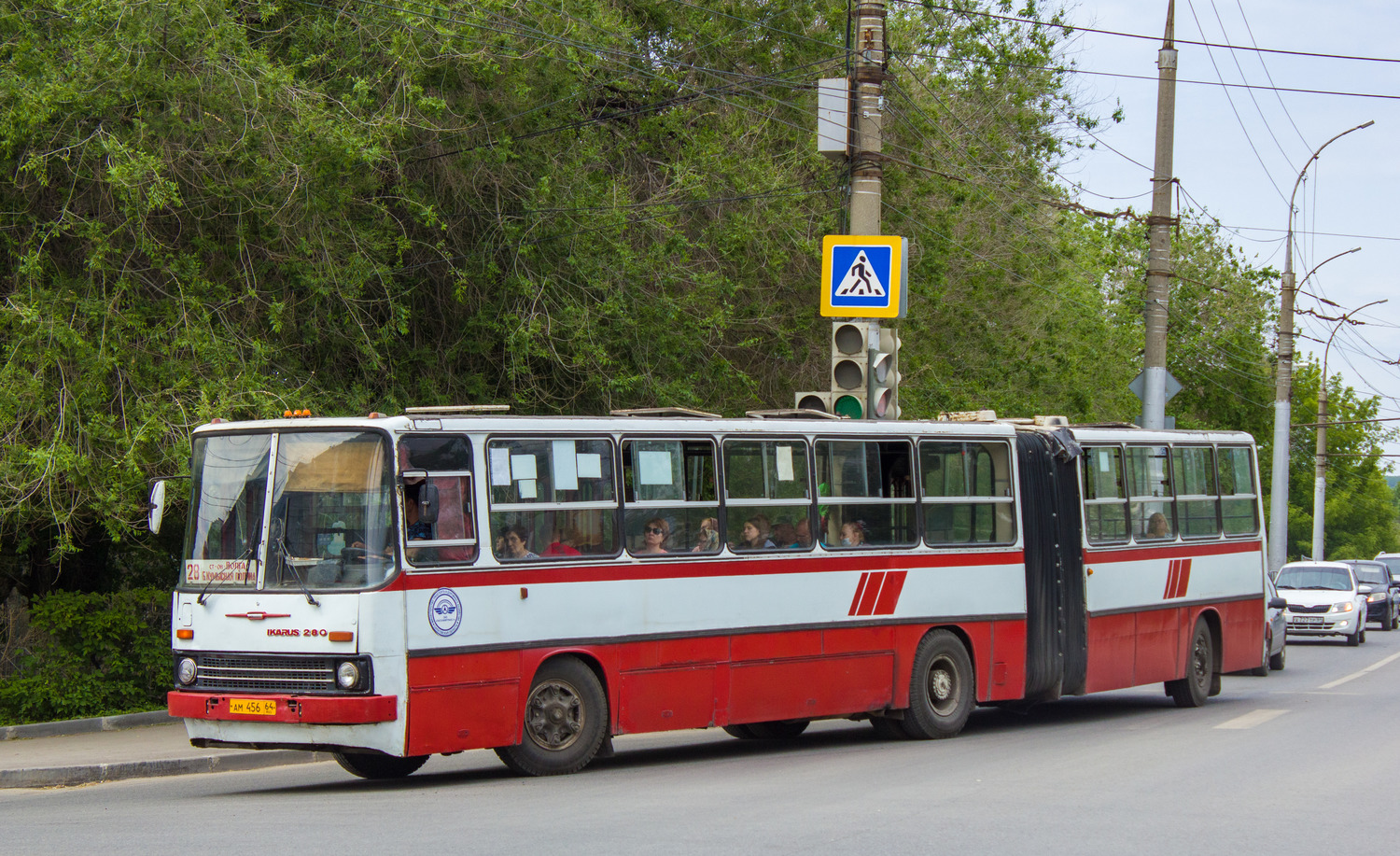 Саратовская область, Ikarus 280.33 № АМ 456 64