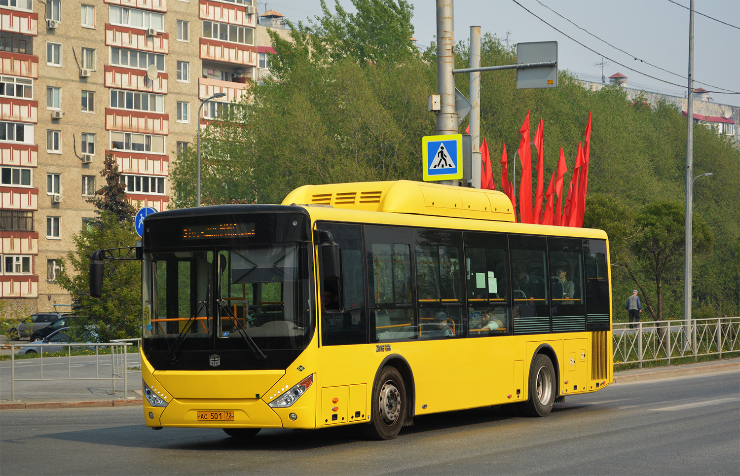 Тюменская область, Zhong Tong LCK6105HGC Fashion № АС 501 72