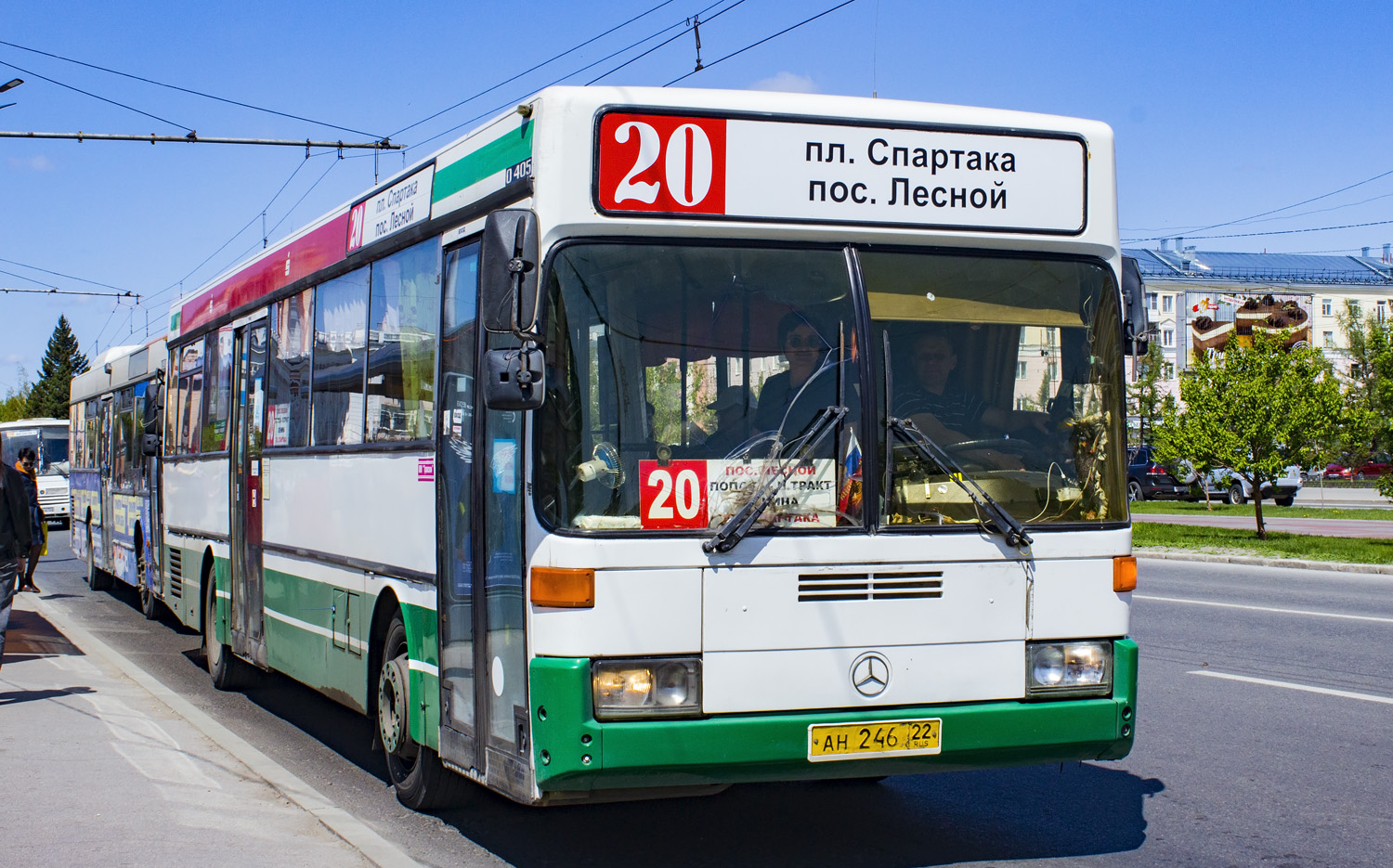 Алтайский край, Mercedes-Benz O405 № АН 246 22