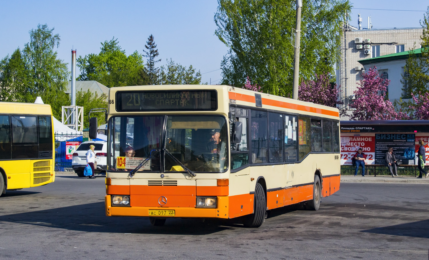 Алтайский край, Mercedes-Benz O405N2 № АС 097 22