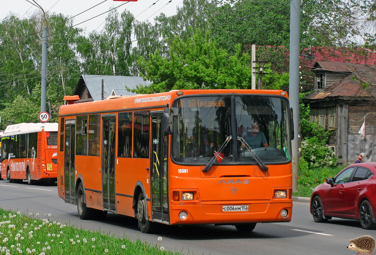 Нижегородская область, ЛиАЗ-5293.60 № 15501