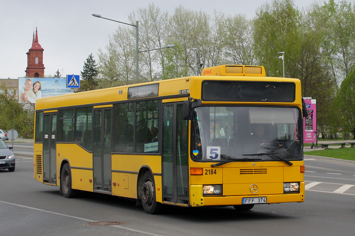 Литва, Mercedes-Benz O405N2 № 2184