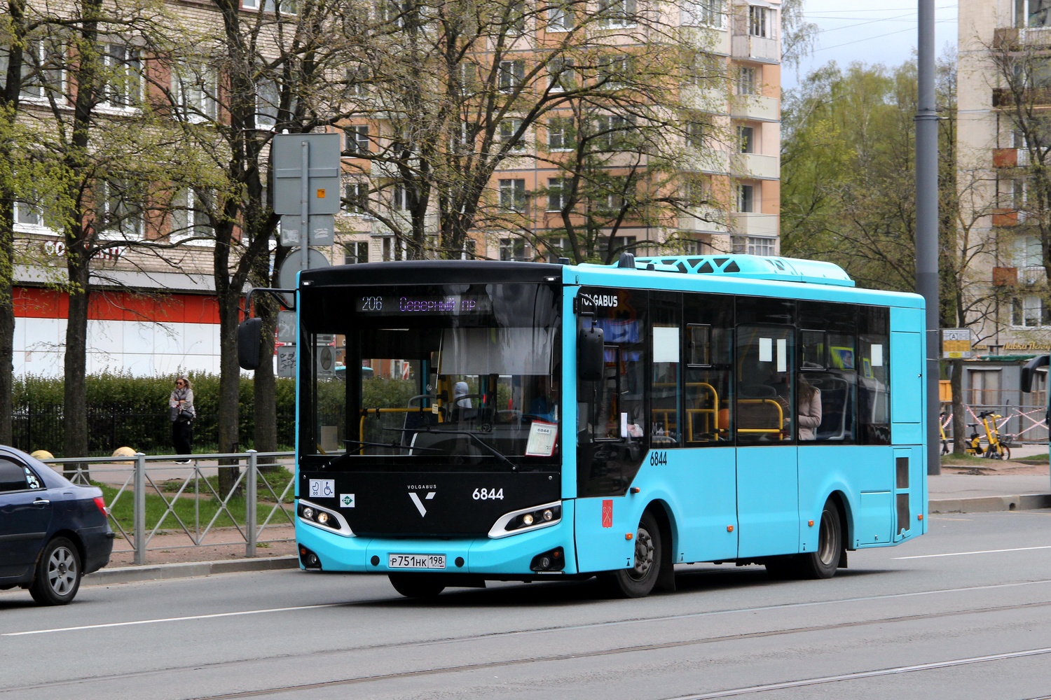Санкт-Петербург, Volgabus-4298.G4 (LNG) № 6844
