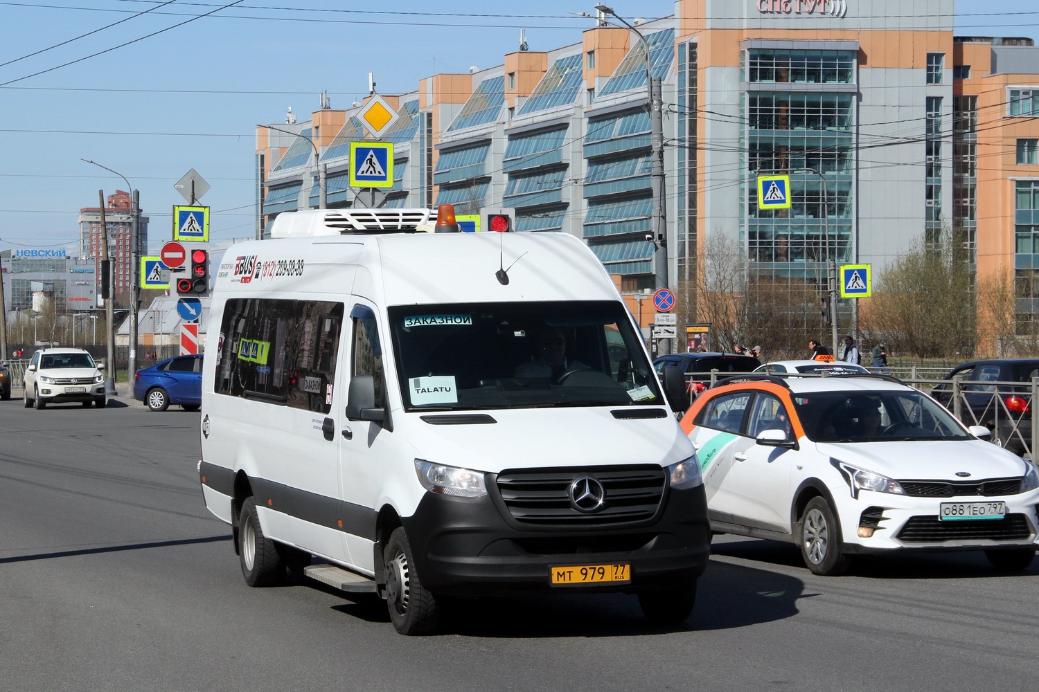 Санкт-Петербург, Луидор-223602 (MB Sprinter) № МТ 979 77