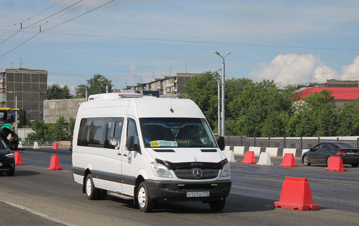 Челябинская область, Луидор-223602 (MB Sprinter) № К 121 ОС 174