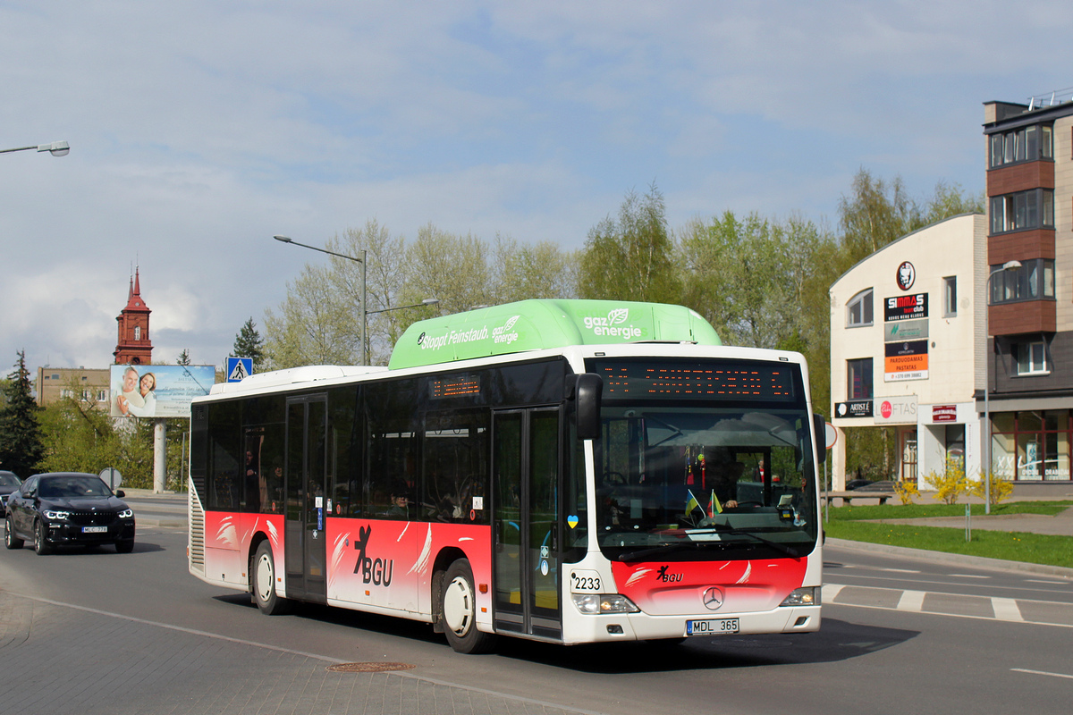 Литва, Mercedes-Benz O530 Citaro facelift CNG № 2233