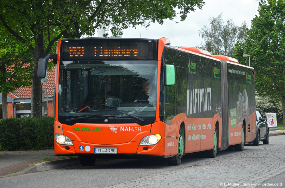 Шлезвиг-Гольштейн, Mercedes-Benz Citaro C2 G № FL-AG 90
