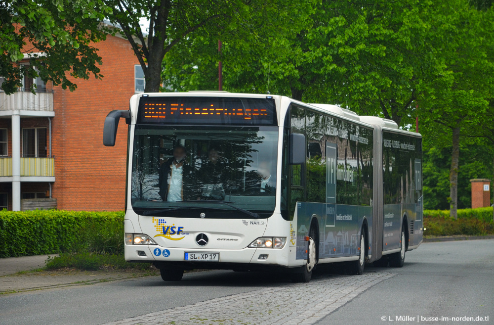 Schleswig-Holstein, Mercedes-Benz O530G Citaro facelift G # SL-XP 17