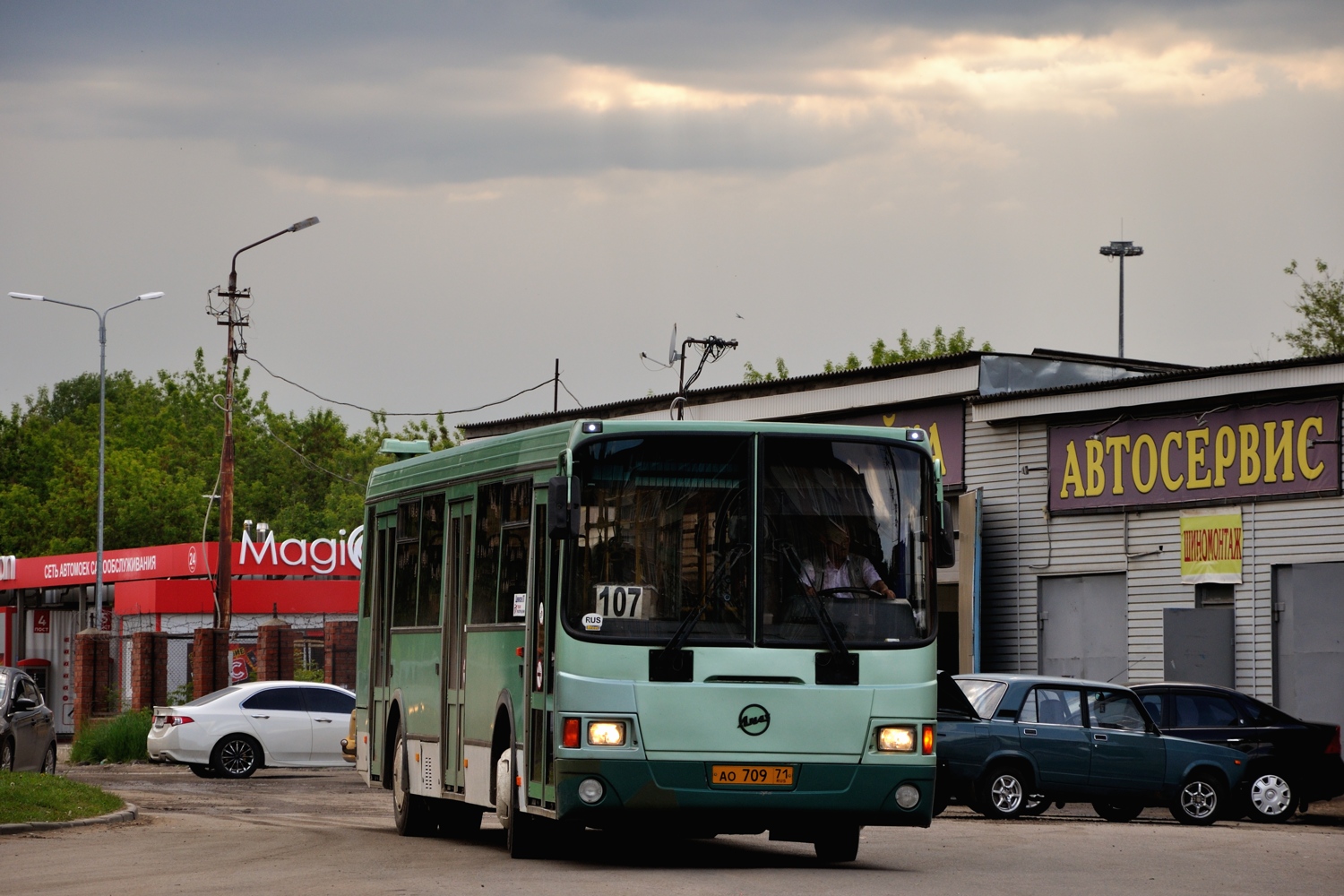 Тульская область, ЛиАЗ-5293.00 № АО 709 71