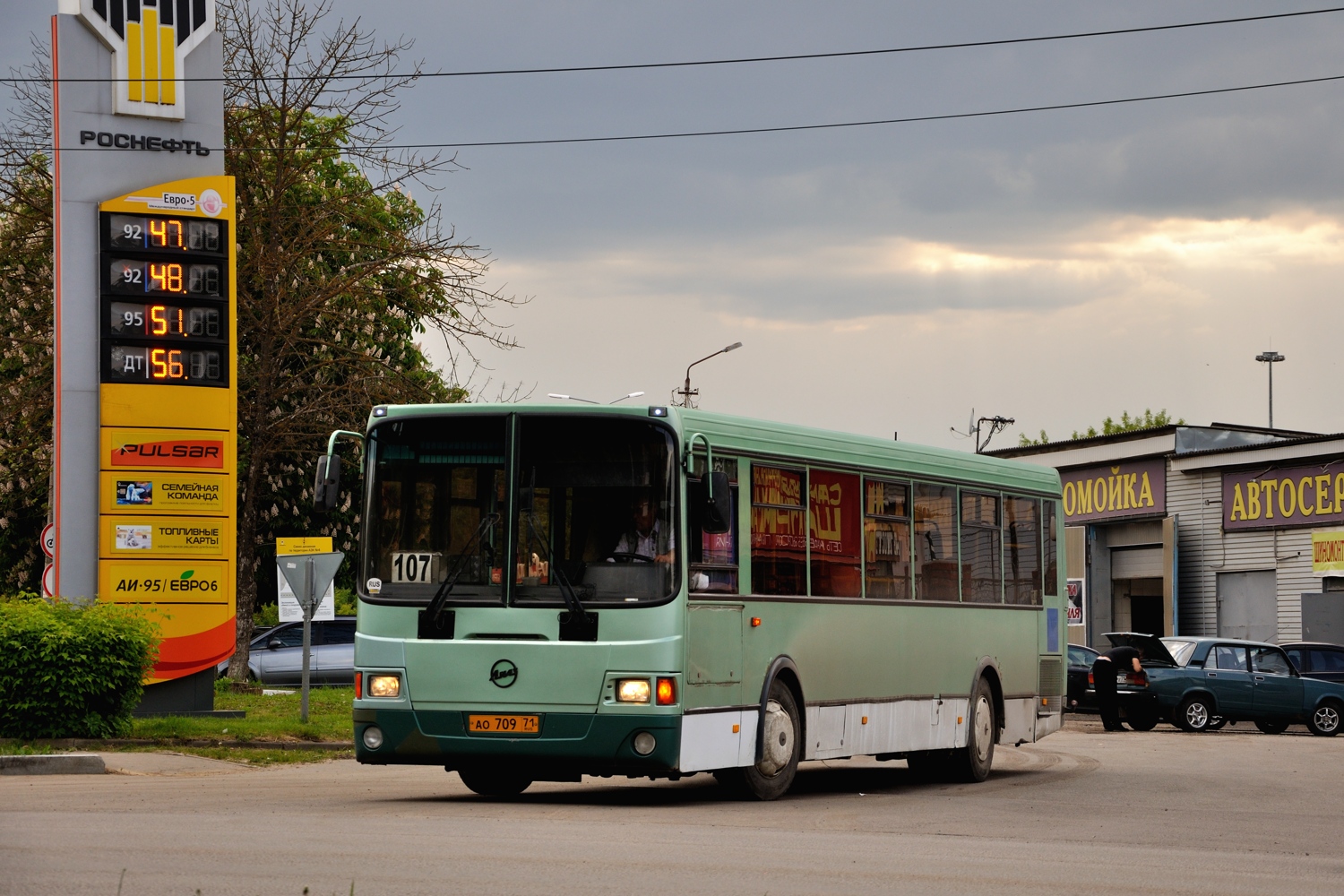 Тульская область, ЛиАЗ-5293.00 № АО 709 71