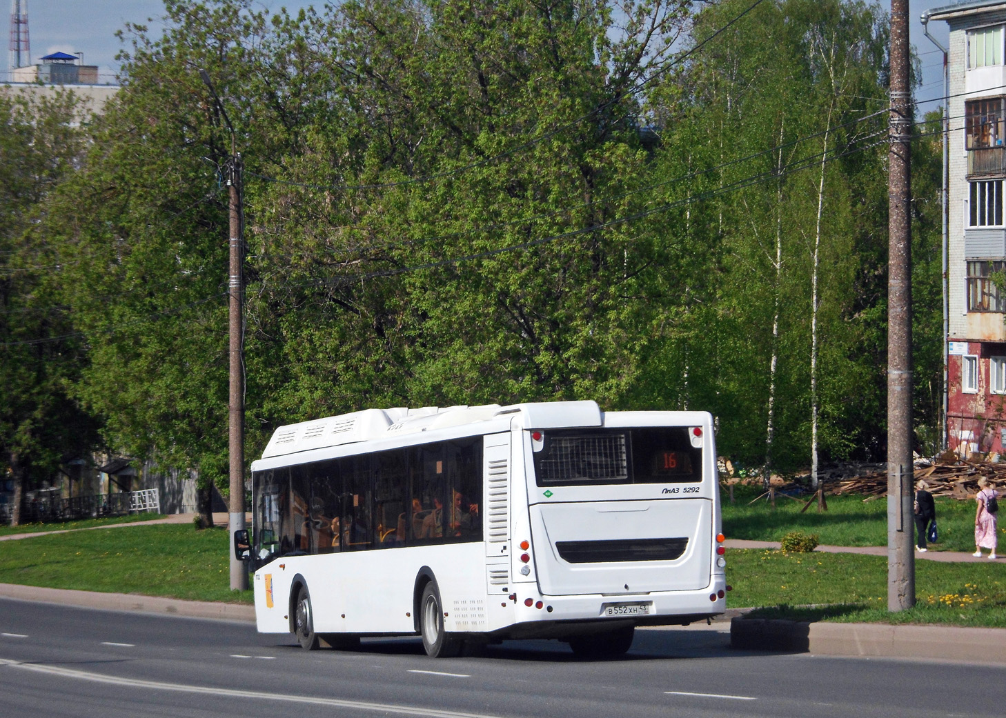 Кировская область, ЛиАЗ-5292.67 (CNG) № х722