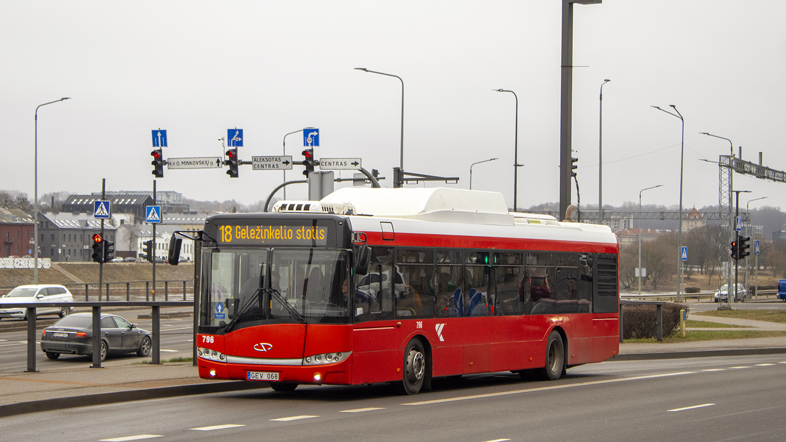 Литва, Solaris Urbino III 12 CNG № 796