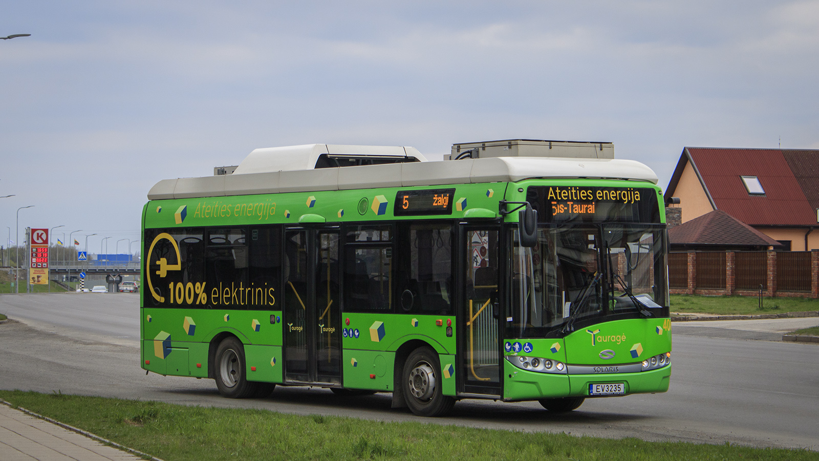 Литва, Solaris Urbino III 8.9 LE electric № 400