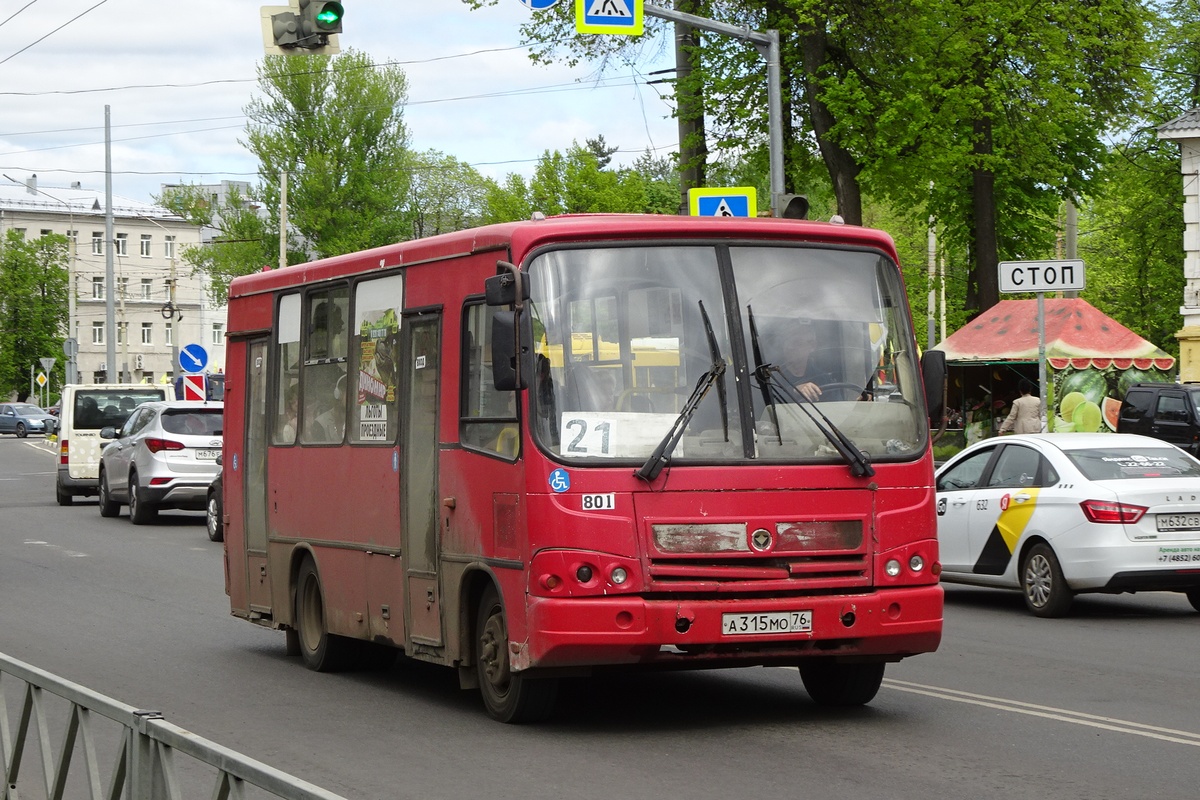 Ярославская область, ПАЗ-320402-04 № 801