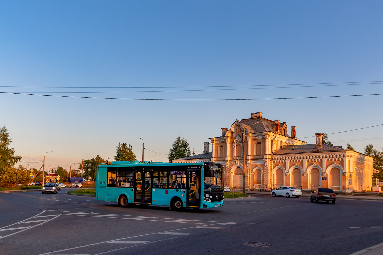 Sankt Petersburg, Volgabus-4298.G4 (LNG) Nr. 6843