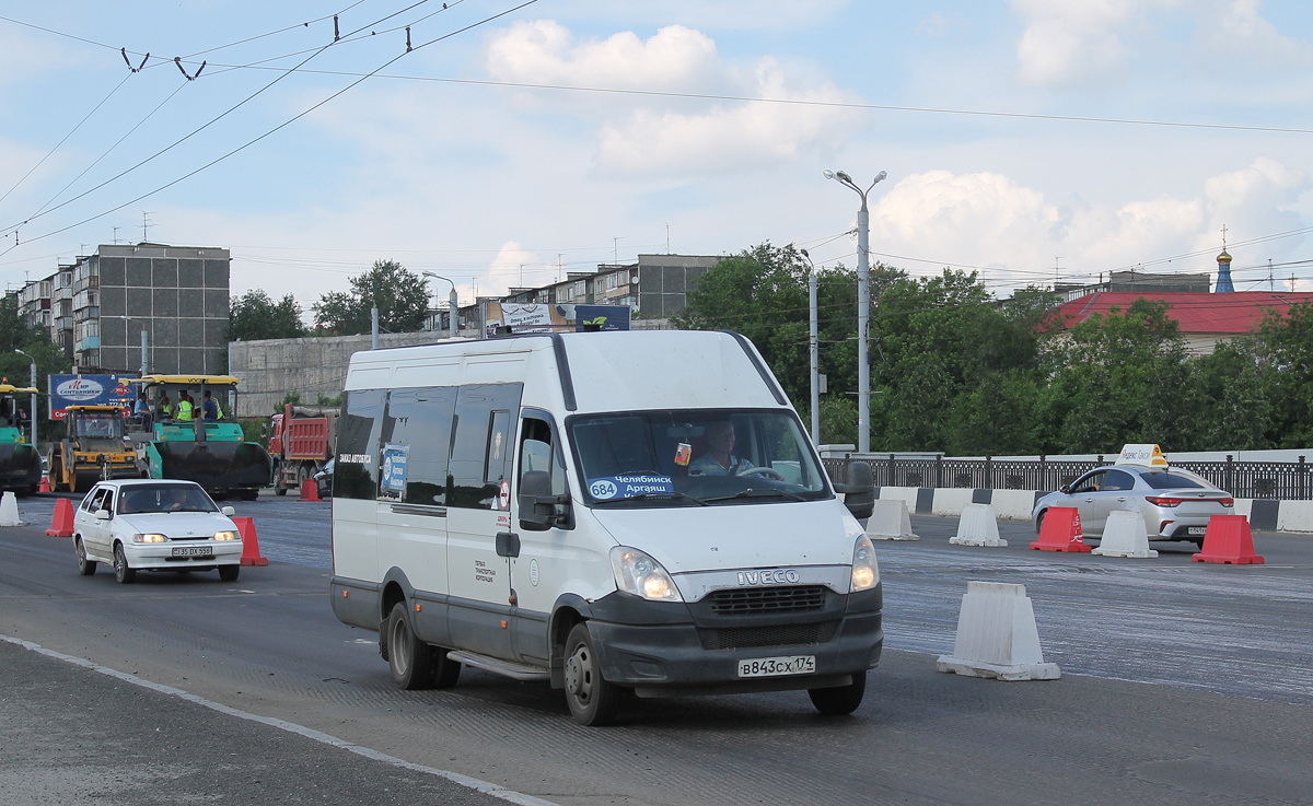 Челябинская область, София (IVECO Daily 50C15V) № В 843 СХ 174