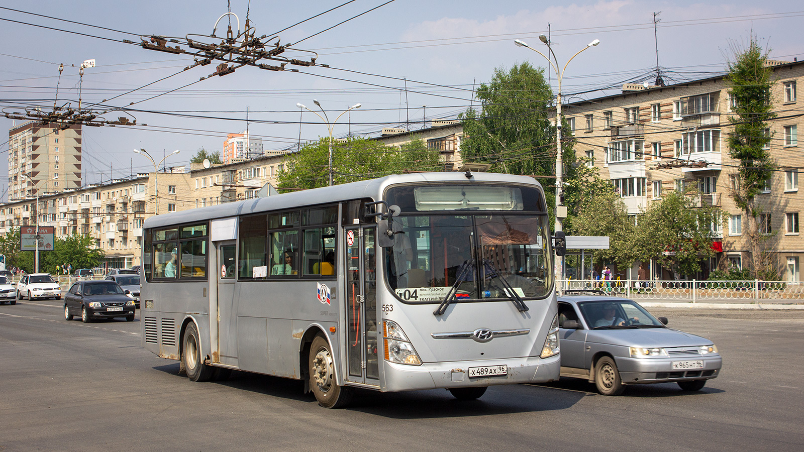 Свердловская область, Hyundai New Super AeroCity 1F/L № 563