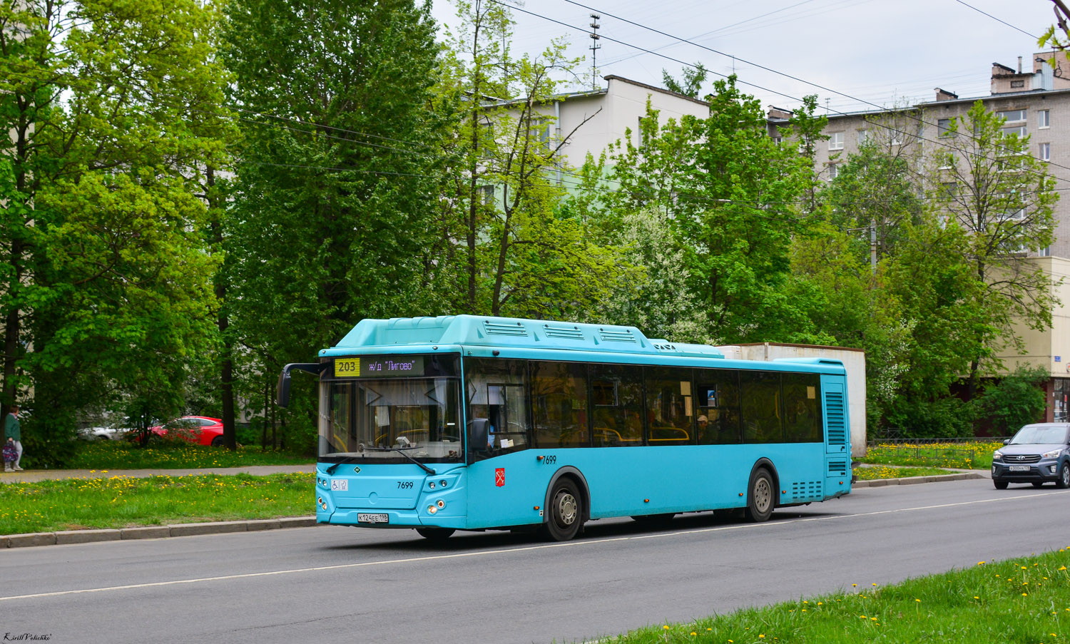 Санкт-Петербург, ЛиАЗ-5292.67 (CNG) № 7699