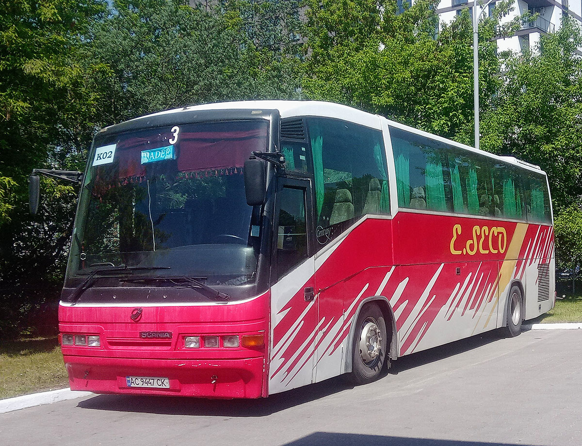 Волынская область, Irizar Century 12.35 № AC 9447 CK